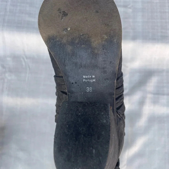 Womens Free People Braided Ankle Booties - Sz. 38 = 8 - Picture 2 of 5